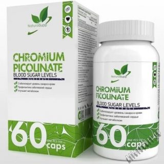 Natural Supp Chromium picolinate 200 mcg 60 caps