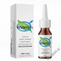 VIVAMEN Spray Natural Testo Booster (mens health libido and potency) (капли назальные) 15ml